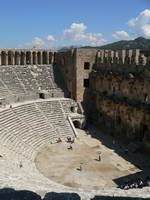 Trkei;Aphitheater;Aspendos